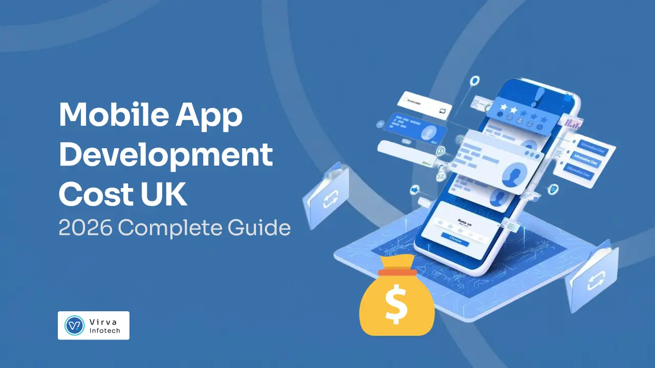 Mobile App Development Cost UK 2026 – Complete Guide | Virva Infotech